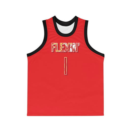 Flexin’- Unisex Basketball Jersey (AOP)