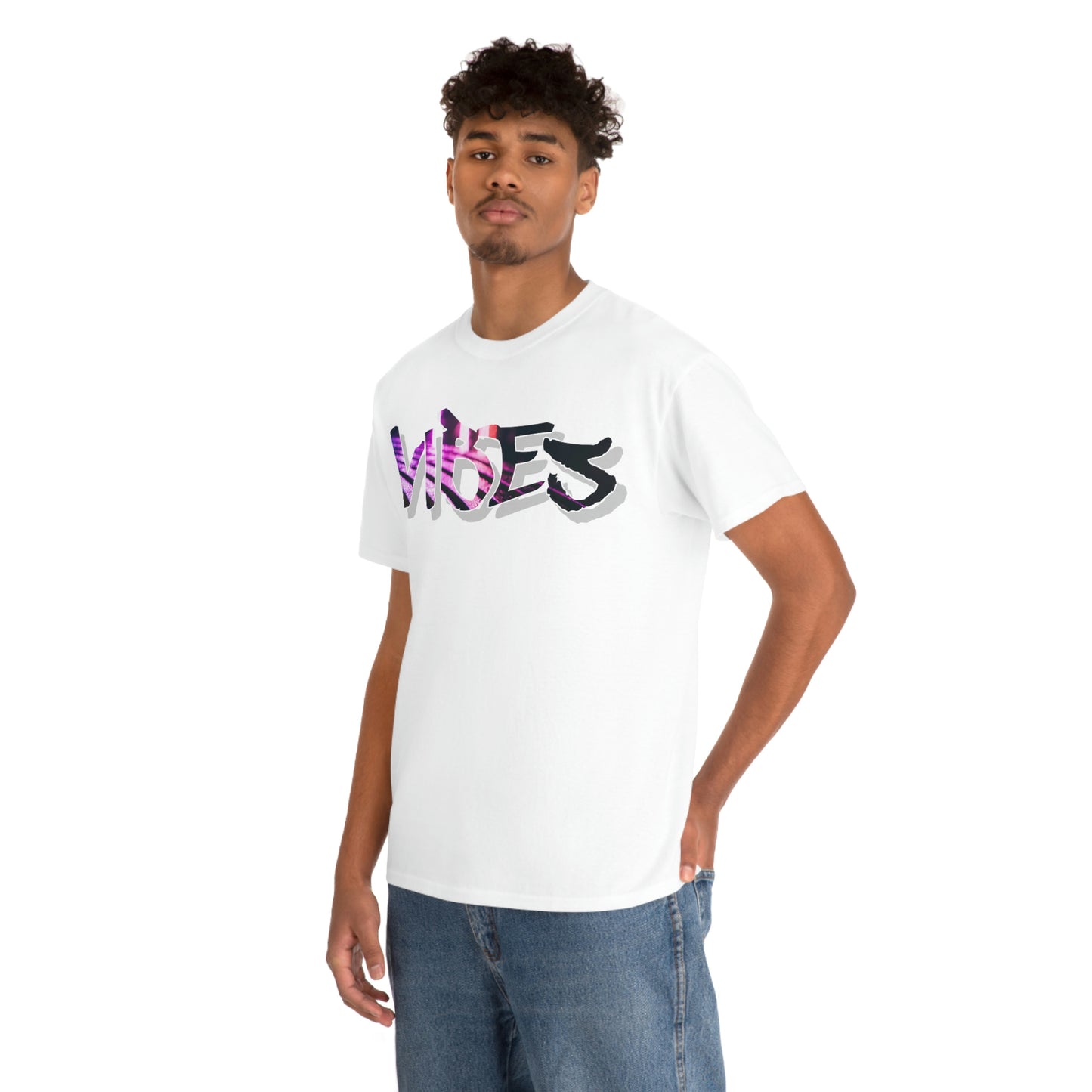 Vibes- Unisex Heavy Cotton Tee
