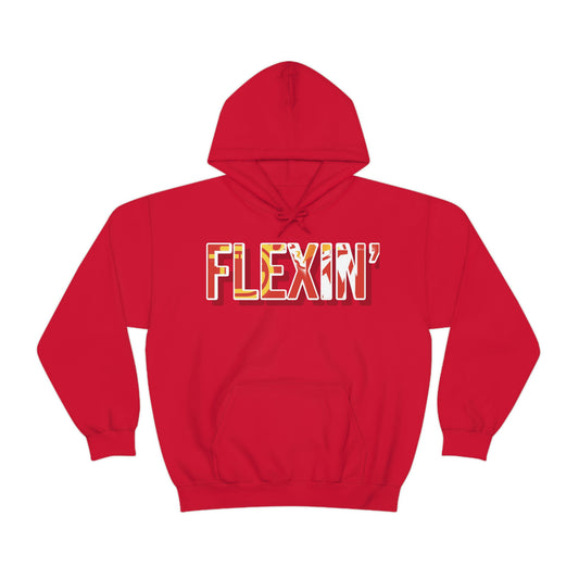 Flexin’- Unisex Heavy Blend™ Hooded Sweatshirt