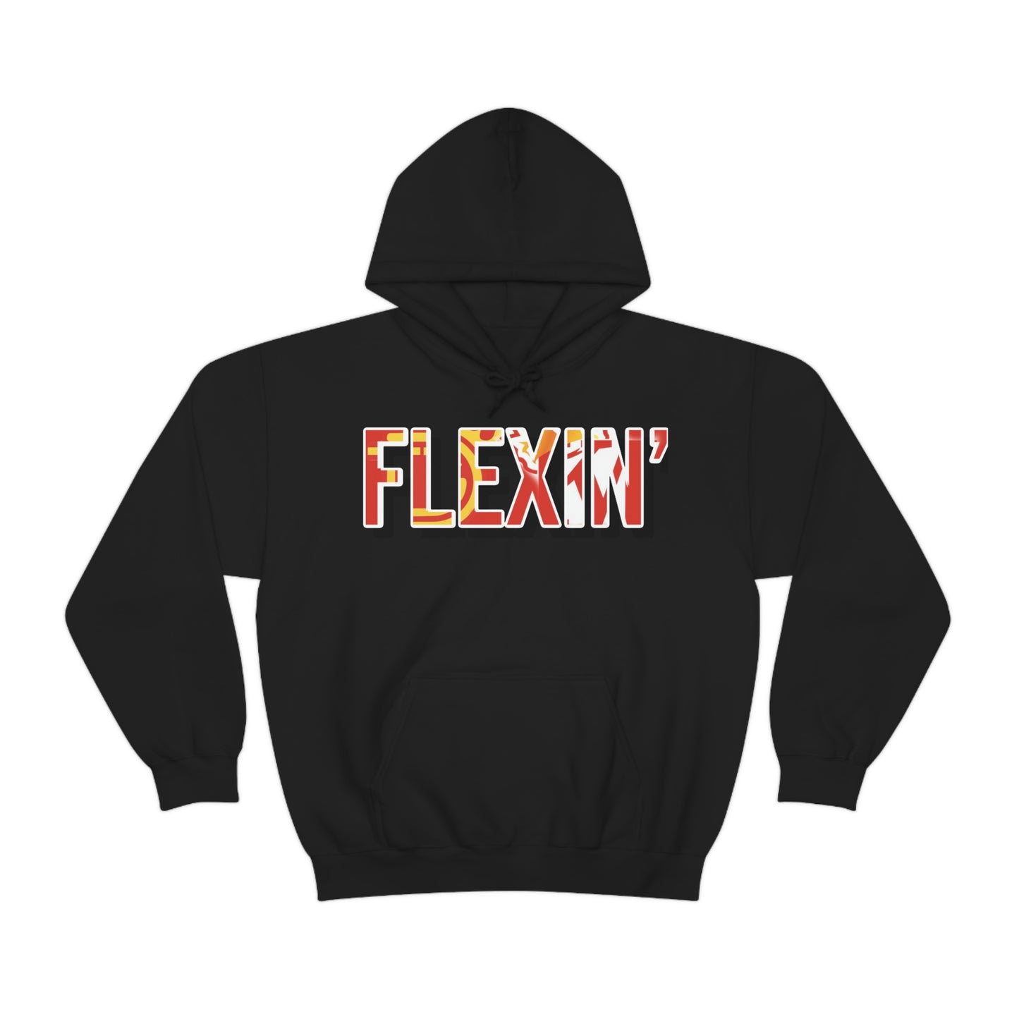 Flexin’- Unisex Heavy Blend™ Hooded Sweatshirt