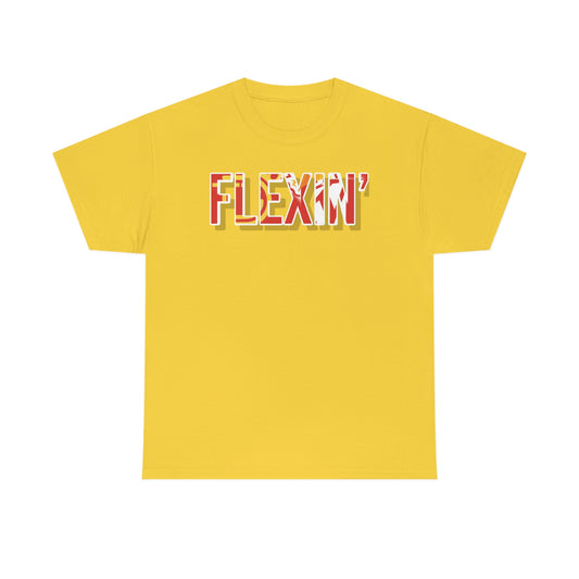 Flexin' (Color Rush) Unisex Heavy Cotton Tee