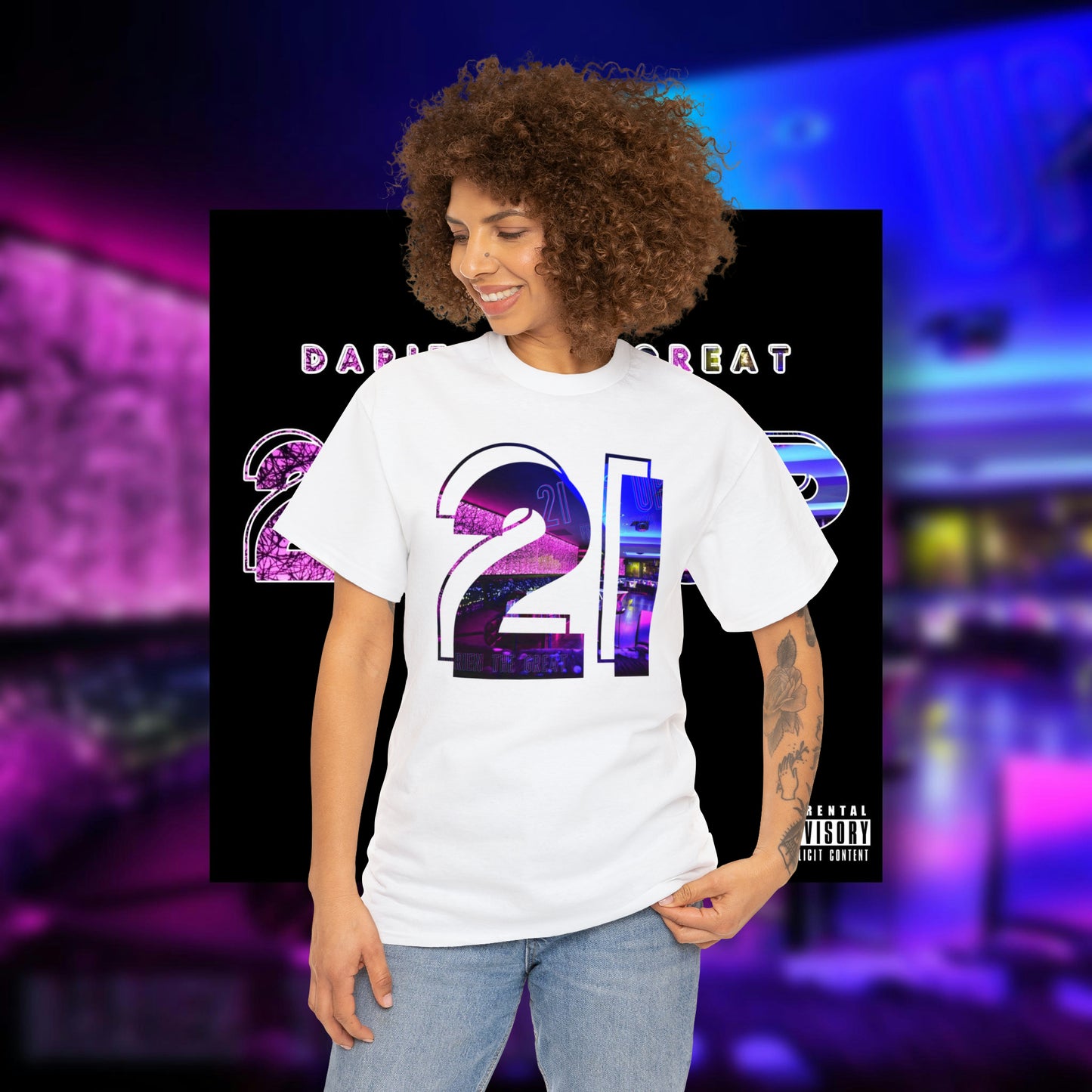 21 & Up - Unisex Heavy Cotton Tee