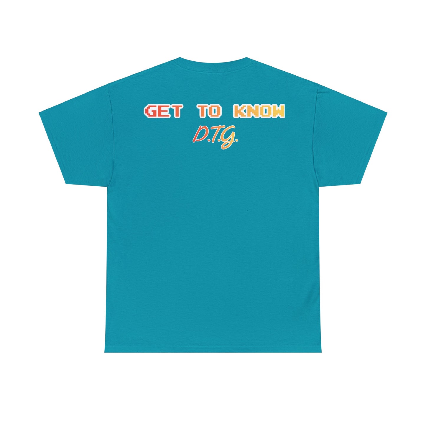 GET TO KNOW- Unisex Heavy Cotton Tee