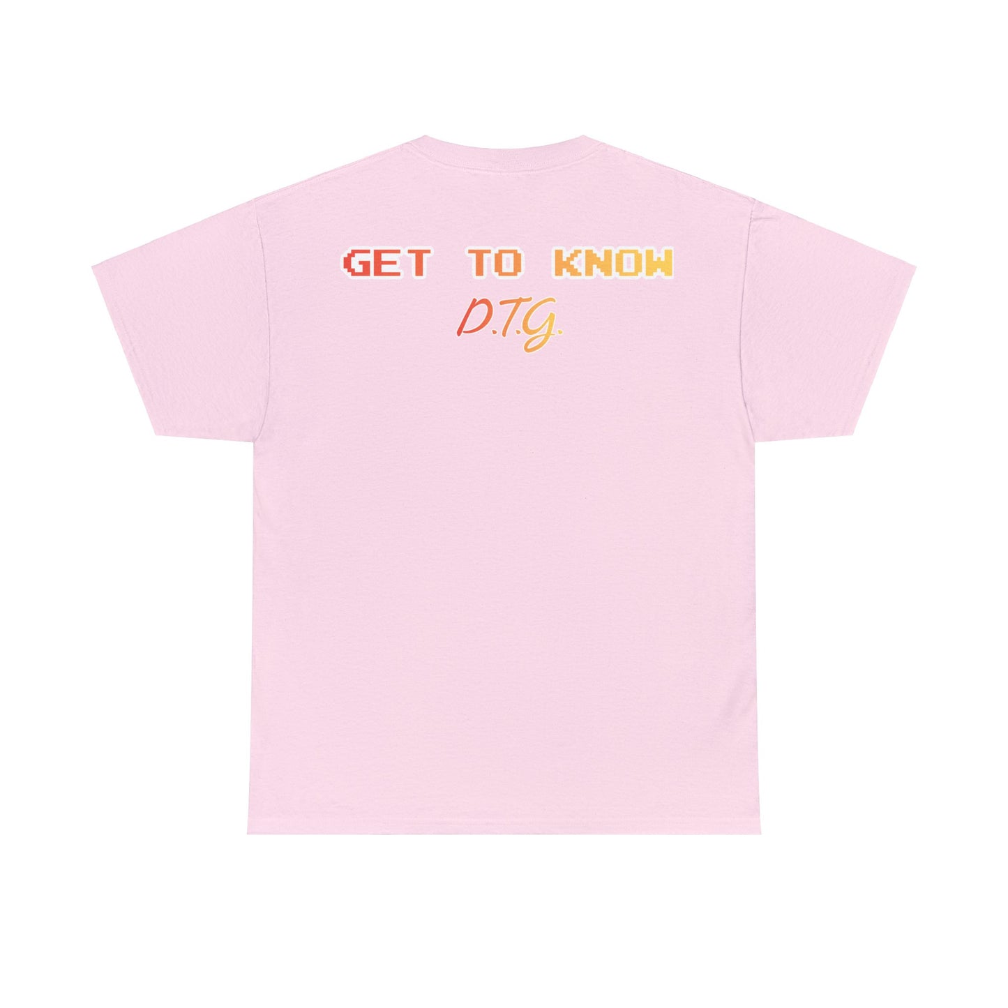 GET TO KNOW- Unisex Heavy Cotton Tee