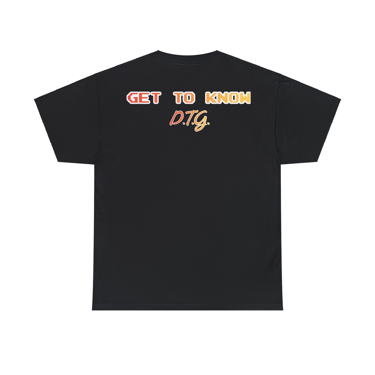 GET TO KNOW- Unisex Heavy Cotton Tee