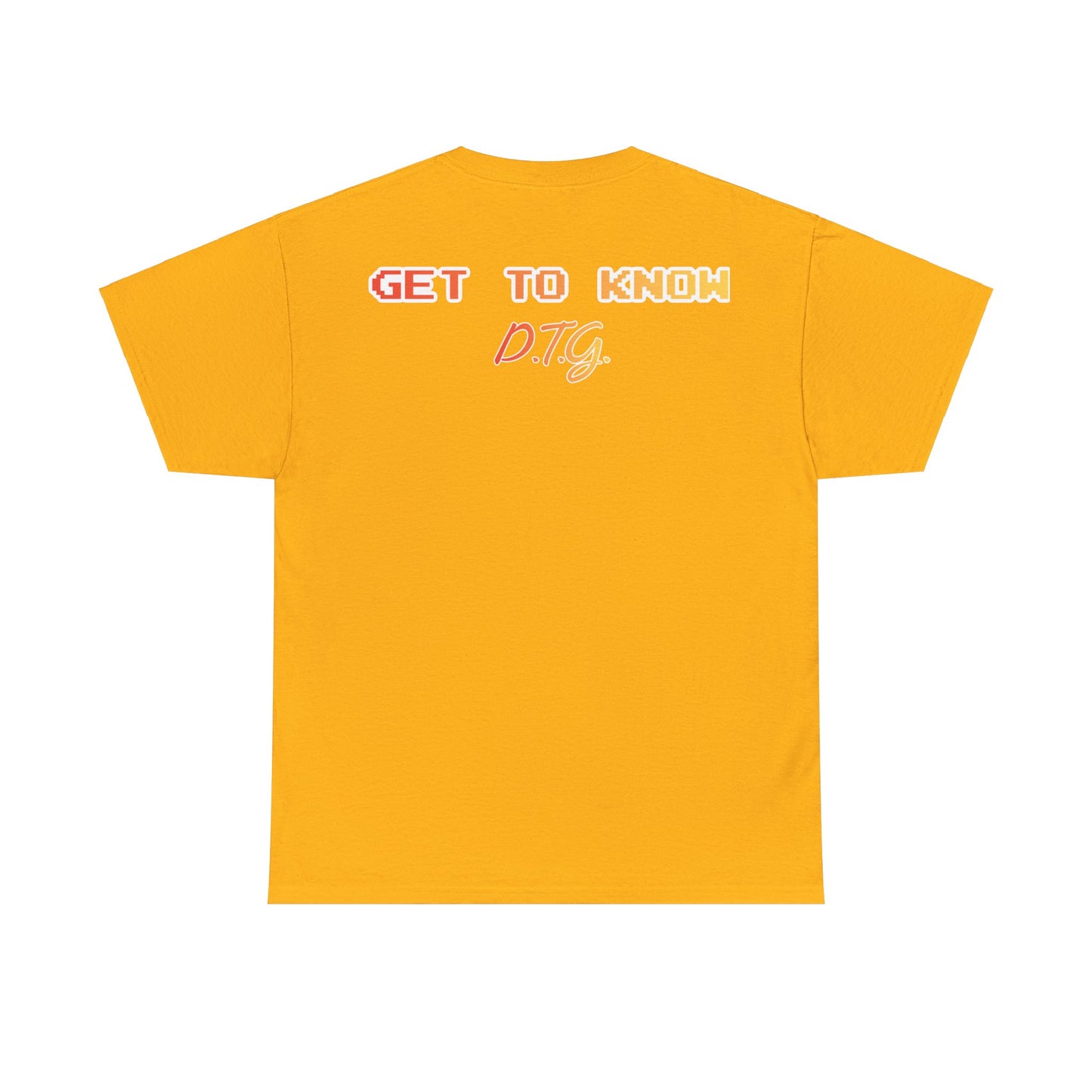 GET TO KNOW- Unisex Heavy Cotton Tee
