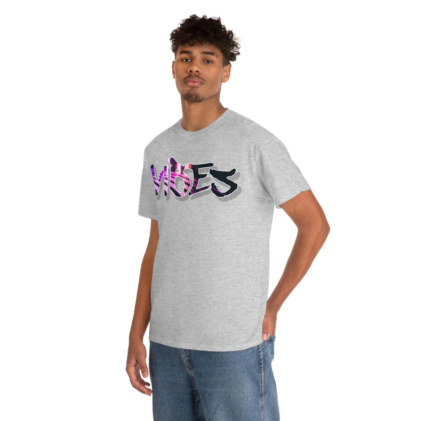 Vibes- Unisex Heavy Cotton Tee