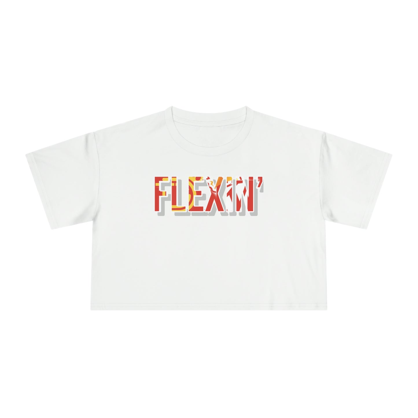 Flexin’ Women's Crop Tee