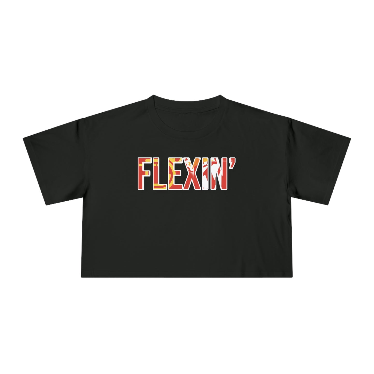 Flexin’ Women's Crop Tee